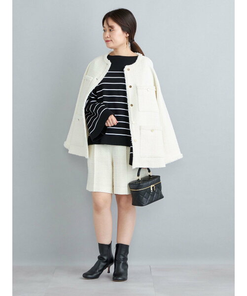 SHIPS|GIOLICA ツイードジャケット◇ | Rakuten Fashion(楽天